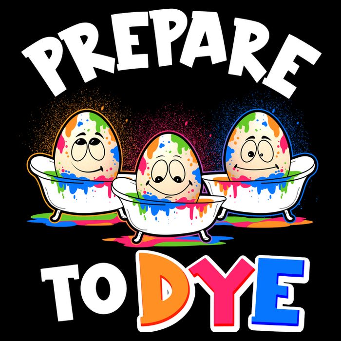 Funny Easter Eggs Prepare To Dye 16 in Basic Backpack