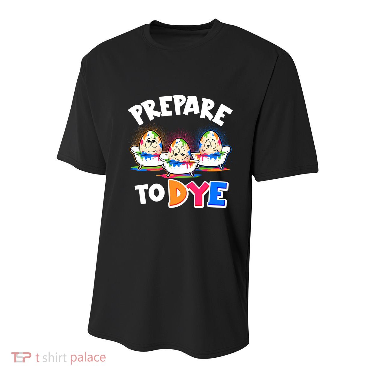 Funny Easter Eggs Prepare To Dye Youth Performance Sprint T-Shirt