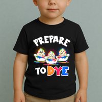 Funny Easter Eggs Prepare To Dye Toddler T-Shirt