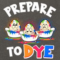 Funny Easter Eggs Prepare To Dye Cotton Canvas Backpack