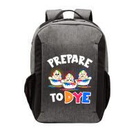Funny Easter Eggs Prepare To Dye Vector Backpack