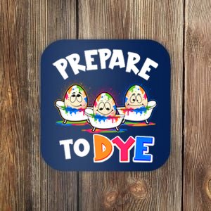 Funny Easter Eggs Prepare To Dye Coaster