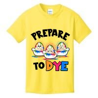 Funny Easter Eggs Prepare To Dye Kids T-Shirt