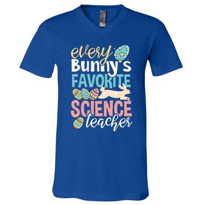 Funny Easter Every Bunny's Favorite Science Teacher Meaningful Gift V-Neck T-Shirt