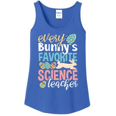 Funny Easter Every Bunny's Favorite Science Teacher Meaningful Gift Ladies Essential Tank