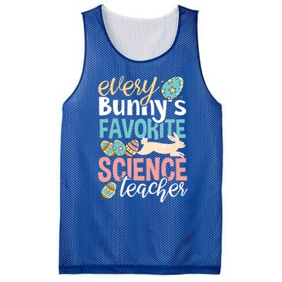 Funny Easter Every Bunny's Favorite Science Teacher Meaningful Gift Mesh Reversible Basketball Jersey Tank