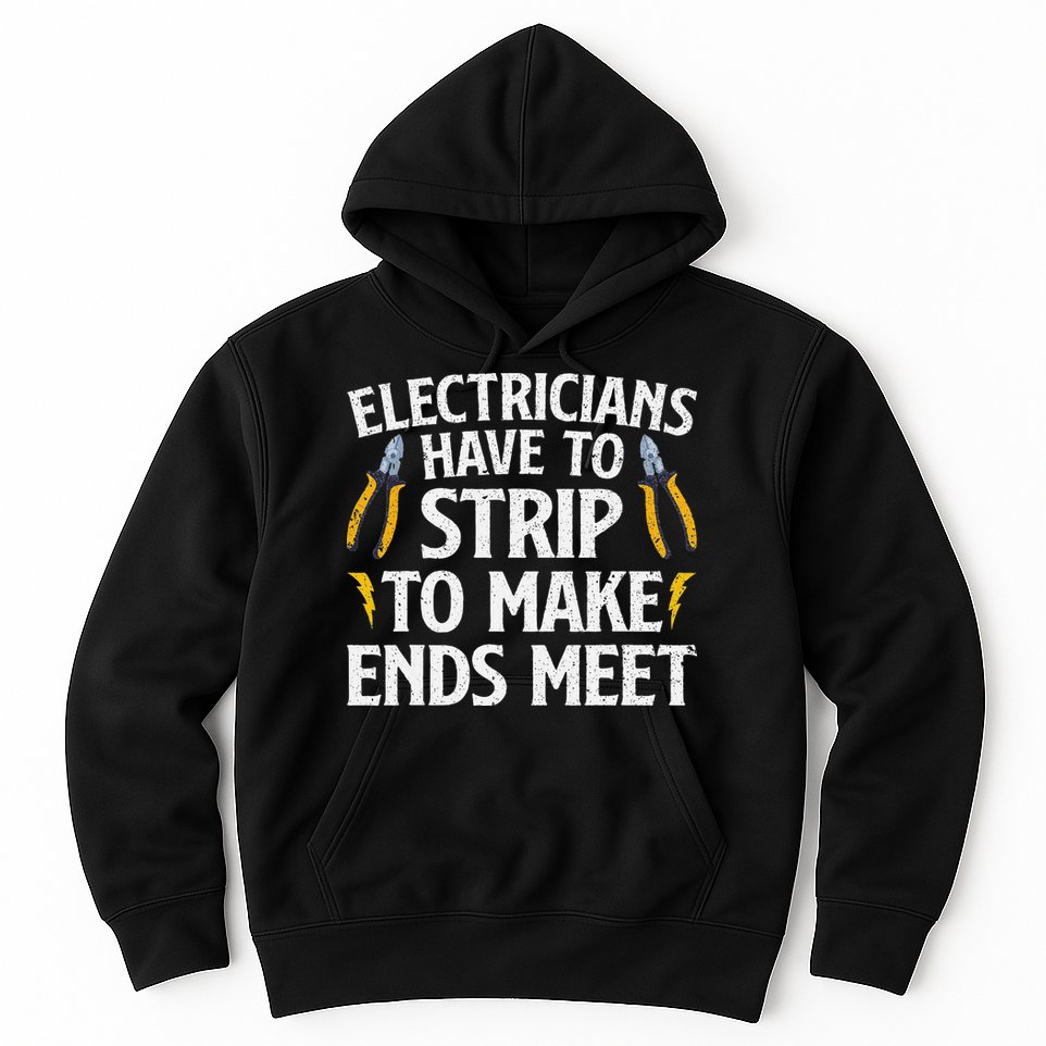 Funny Electrician Electrician Electrical Tools Hoodie