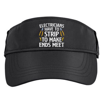 Funny Electrician Electrician Electrical Tools Adult Drive Performance Visor