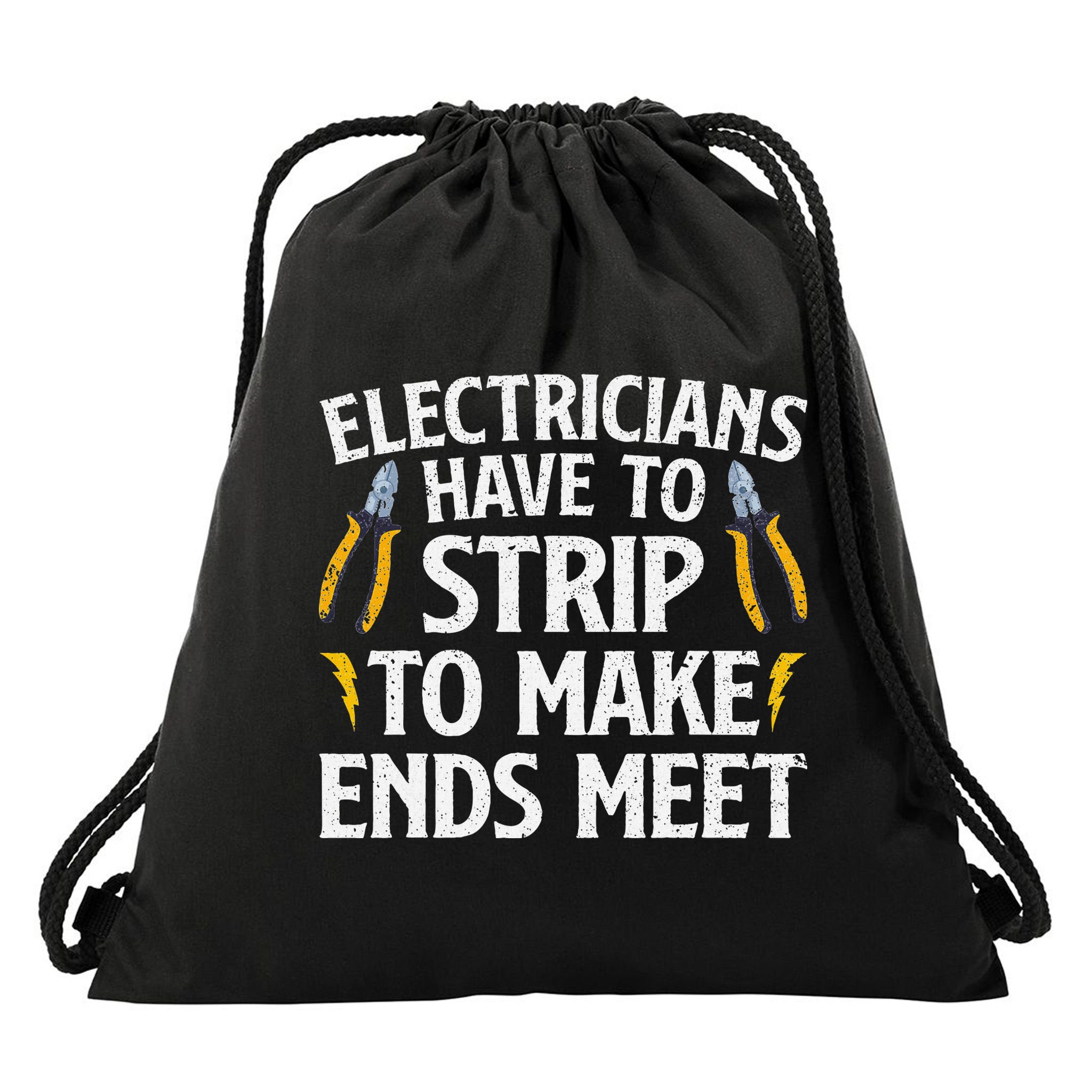 Funny Electrician Electrician Electrical Tools Drawstring Bag