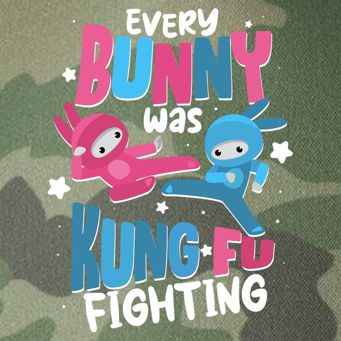 Funny Easter Every Bunny Was Kung Fu Fighting Legacy Tie Dye Trucker Hat