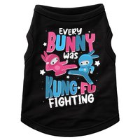 Funny Easter Every Bunny Was Kung Fu Fighting Doggie Tank