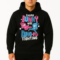 Funny Easter Every Bunny Was Kung Fu Fighting Hoodie