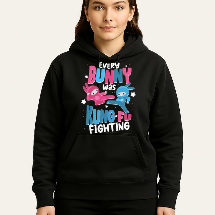 Funny Easter Every Bunny Was Kung Fu Fighting Hoodie