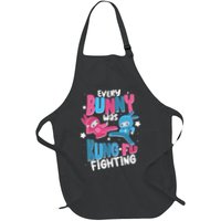 Funny Easter Every Bunny Was Kung Fu Fighting Apron