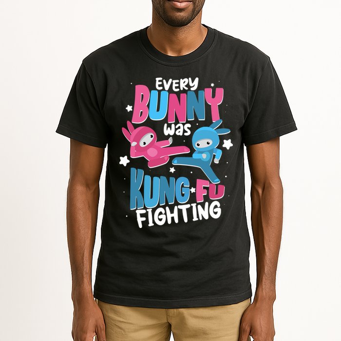 Funny Easter Every Bunny Was Kung Fu Fighting Tall T-Shirt