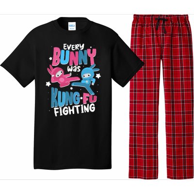 Funny Easter Every Bunny Was Kung Fu Fighting Pajama Set