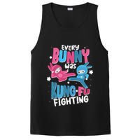 Funny Easter Every Bunny Was Kung Fu Fighting PosiCharge Competitor Tank