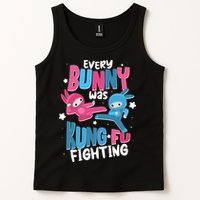 Funny Easter Every Bunny Was Kung Fu Fighting Tank Top