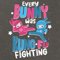 Funny Easter Every Bunny Was Kung Fu Fighting Cotton Canvas Backpack