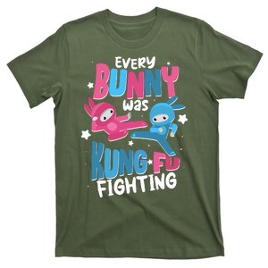 Funny Easter Every Bunny Was Kung Fu Fighting T-Shirt