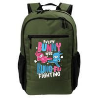 Funny Easter Every Bunny Was Kung Fu Fighting Backpack