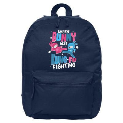 Funny Easter Every Bunny Was Kung Fu Fighting 16 in Basic Backpack