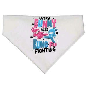 Funny Easter Every Bunny Was Kung Fu Fighting USA-Made Doggie Bandana