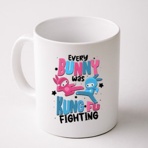 Funny Easter Every Bunny Was Kung Fu Fighting Coffee Mug