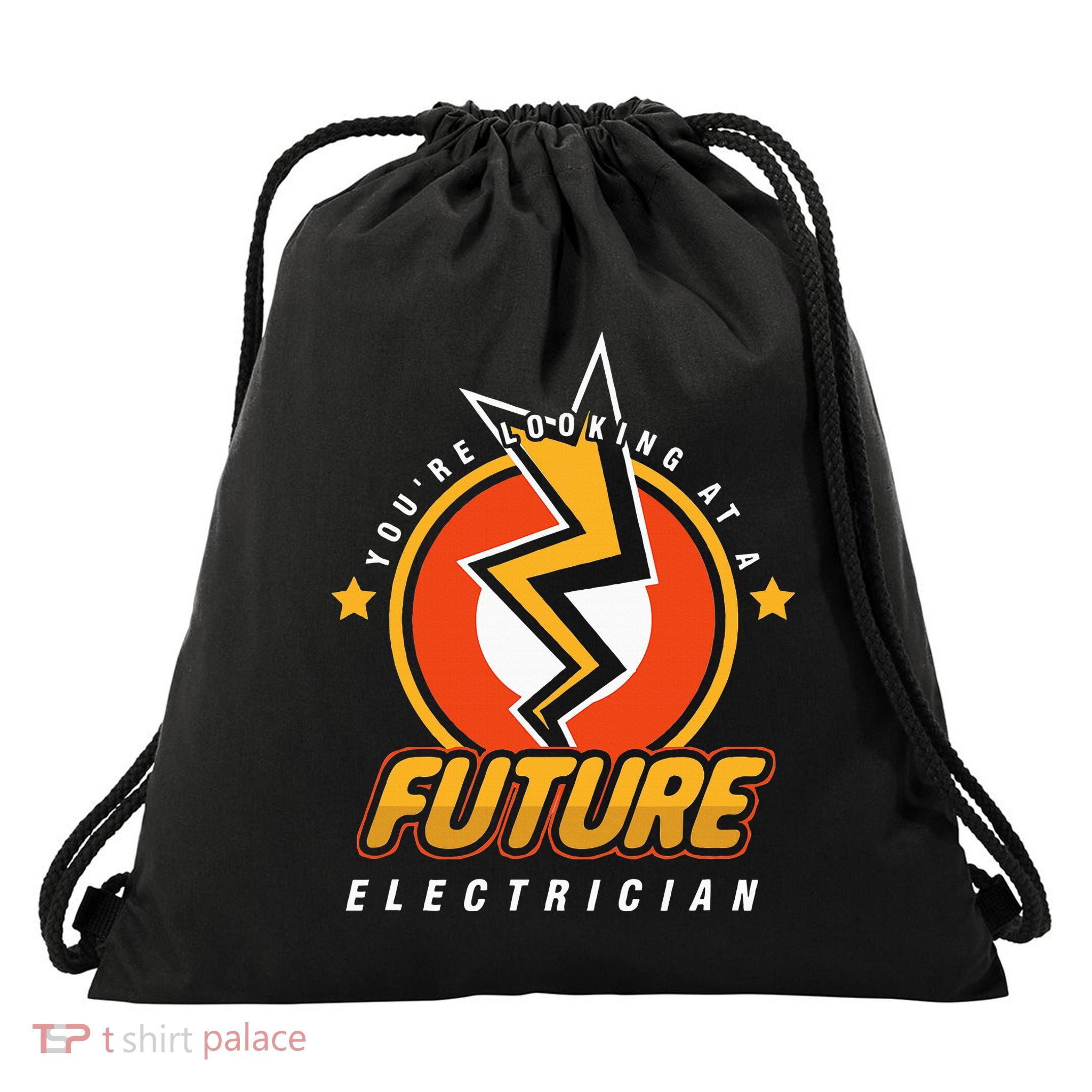 Future Electricians Electrical Engineer Student Drawstring Bag