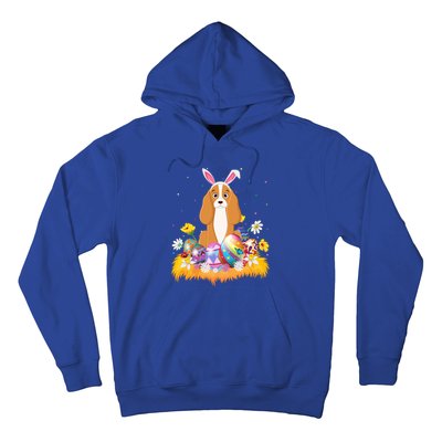 Funny Easter Egg Lover Cocker Spaniel Dog Easter Sunday Funny Gift Hoodie