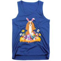 Funny Easter Egg Lover Cocker Spaniel Dog Easter Sunday Funny Gift Tank Top