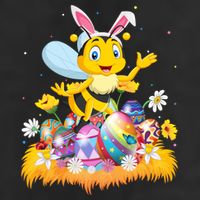 Funny Easter Egg Lover Cute Bee Easter Sunday Cute Gift Hat