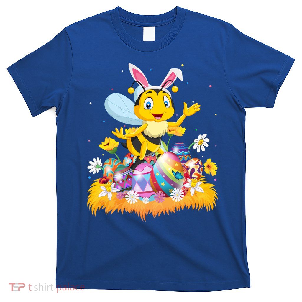Funny Easter Egg Lover Cute Bee Easter Sunday Cute Gift T-Shirt