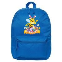 Funny Easter Egg Lover Cute Bee Easter Sunday Cute Gift 16 in Basic Backpack