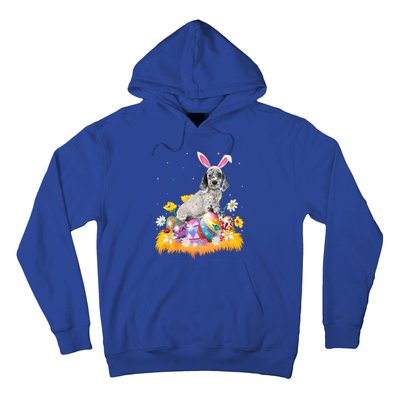 Funny Easter Egg Lover English Setter Dog Easter Sunday Gift Hoodie