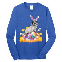 Funny Easter Egg Lover English Setter Dog Easter Sunday Gift Long Sleeve Shirt