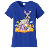 Funny Easter Egg Lover English Setter Dog Easter Sunday Gift Women's T-Shirt