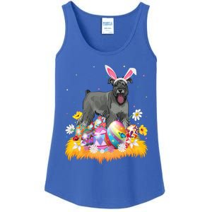 Funny Easter Egg Lover Miniature Schnauzer Dog Easter Sunday Gift Ladies Essential Tank