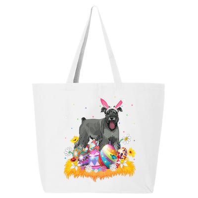 Funny Easter Egg Lover Miniature Schnauzer Dog Easter Sunday Gift 25L Jumbo Tote