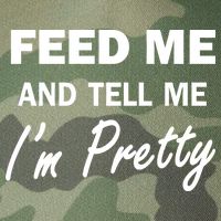 Feed Me And Tell Me I'm Pretty Legacy Tie Dye Trucker Hat