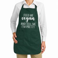 Feed me Vegan And Tell Me I'm Pretty Apron