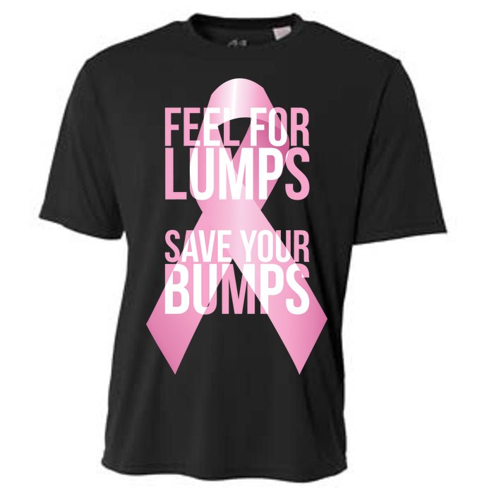 Feel For Lumps, Save Your Bumps - Breast Cancer Awareness Cooling Performance Crew T-Shirt