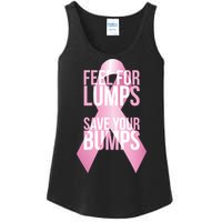 Feel For Lumps, Save Your Bumps - Breast Cancer Awareness Ladies Essential Tank