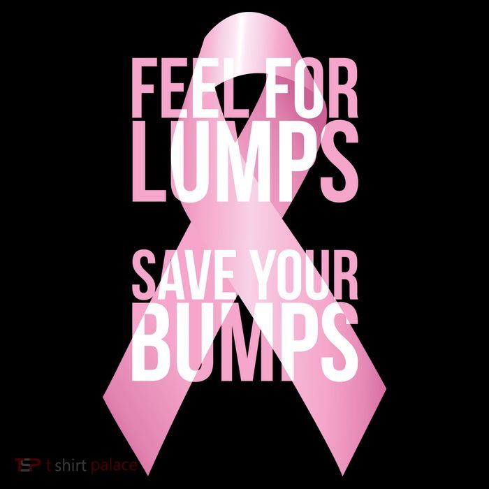 Feel For Lumps, Save Your Bumps - Breast Cancer Awareness Kids T-Shirt
