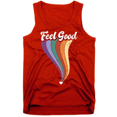 Feel Good Retro Vintage Rainbow Tank Top