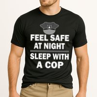 Feel Safe At Night Sleep With A Cop Cooling Performance Crew T-Shirt