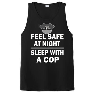 Feel Safe At Night Sleep With A Cop PosiCharge Competitor Tank