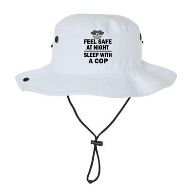 Feel Safe At Night Sleep With A Cop Legacy Cool Fit Booney Bucket Hat