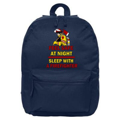 Feel Safe At Night Sleep With A Firefighter 16 in Basic Backpack