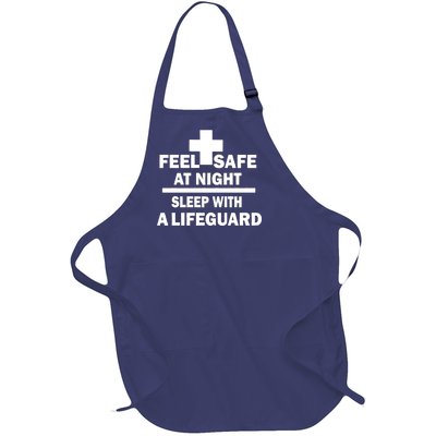 Feel Safe At Night Sleep With A Lifeguard Full-Length Apron With Pockets